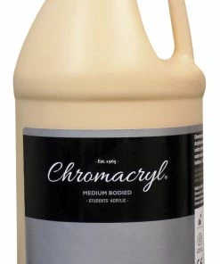 Coupon 🔔 Chromacryl Premium Students Acrylic Paint, Half Gallon, Peach 🛒