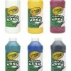 Budget 🛒 Crayola Portoflio Acrylic Paint, Pints, Assorted Colors, Set Of 6 🔥 -Crayola - shop 2020330 ecommfullsize