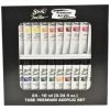 Brand new 👏 Sax True Flow Premium Acrylic, Assorted Colors, 0.34 Ounces, Set Of 24 💯 -Crayola - shop 2021163 ecommfullsize