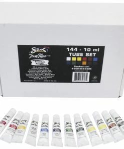 Discount π― Sax True Flow Premium Acrylic, Assorted Colors, 0.34 Ounces, Set Of 144 β