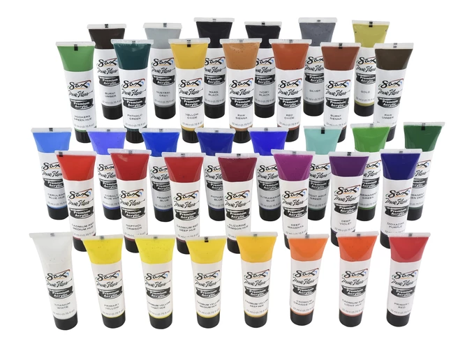 Flash Sale π Sax True Flow Premium Acrylic, Assorted Colors, 0.75 Ounces, Set Of 36 β 4 Flash Sale π Sax True Flow Premium Acrylic, Assorted Colors, 0.75 Ounces, Set Of 36 β - Image 2