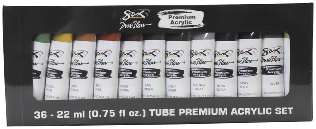 Flash Sale π Sax True Flow Premium Acrylic, Assorted Colors, 0.75 Ounces, Set Of 36 β 3 Flash Sale π Sax True Flow Premium Acrylic, Assorted Colors, 0.75 Ounces, Set Of 36 β