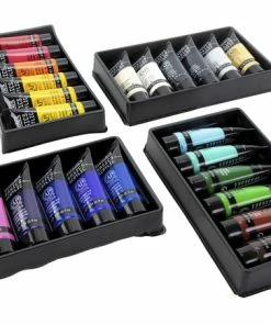 Coupon 😉 Liquitex BASICS Acrylic Paint Set, 0.74 Ounce Tubes, Assorted Colors, Set Of 24 🎁 -Crayola - shop 2023467 A ecommfullsize