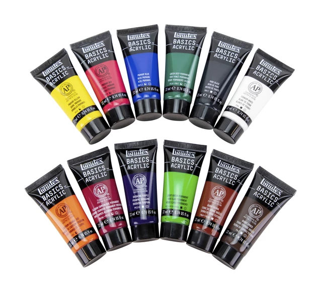 Best reviews of π Liquitex BASICS Acrylic Paint Set, 0.74 Ounce Tubes, Assorted Colors, Set Of 12 β€οΈ 6 Best reviews of π Liquitex BASICS Acrylic Paint Set, 0.74 Ounce Tubes, Assorted Colors, Set Of 12 β€οΈ - Image 4