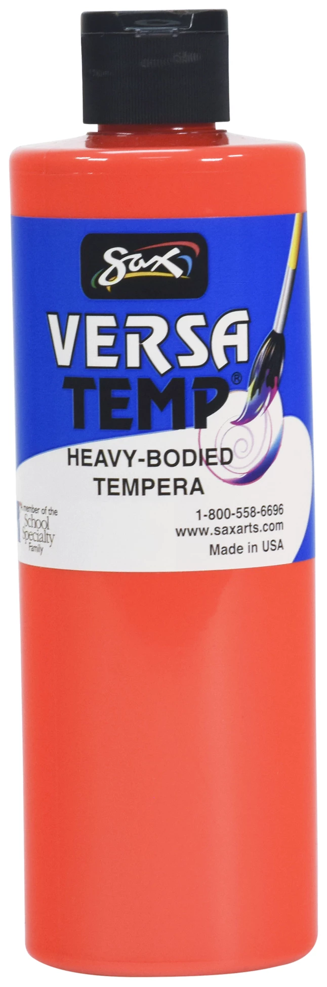 Coupon β€οΈ Sax Versatemp Heavy-Body Tempera Paint, Fluorescent Red, Pint π 3 Coupon β€οΈ Sax Versatemp Heavy-Body Tempera Paint, Fluorescent Red, Pint π