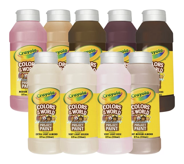 Best deal π Crayola Colors Of The World Washable Paint, Assorted Skin Tone Colors, 8 Ounces, Set Of 9 π 3 Best deal π Crayola Colors Of The World Washable Paint, Assorted Skin Tone Colors, 8 Ounces, Set Of 9 π