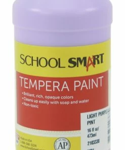 Cheapest ⌛ School Smart Tempera Paint, Pint, Light Purple 🎁