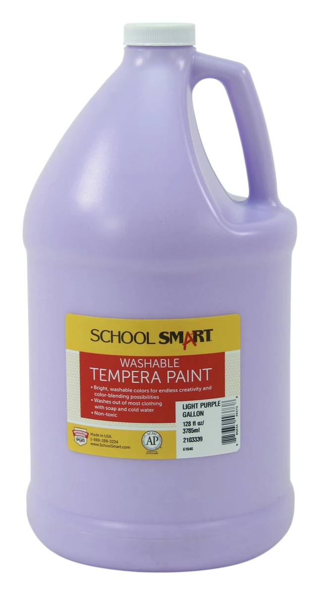 Top 10 π― School Smart Washable Tempera Paint, Gallon, Light Purple π 3 Top 10 π― School Smart Washable Tempera Paint, Gallon, Light Purple π