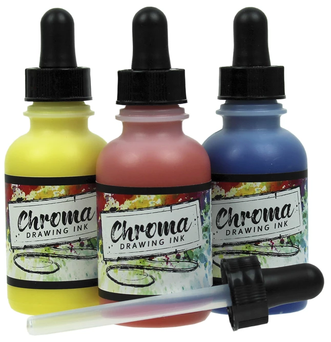 Coupon π Chroma Drawing Ink 2 Ounces, Assorted Colors, Set Of 12 π 5 Coupon π Chroma Drawing Ink 2 Ounces, Assorted Colors, Set Of 12 π - Image 3