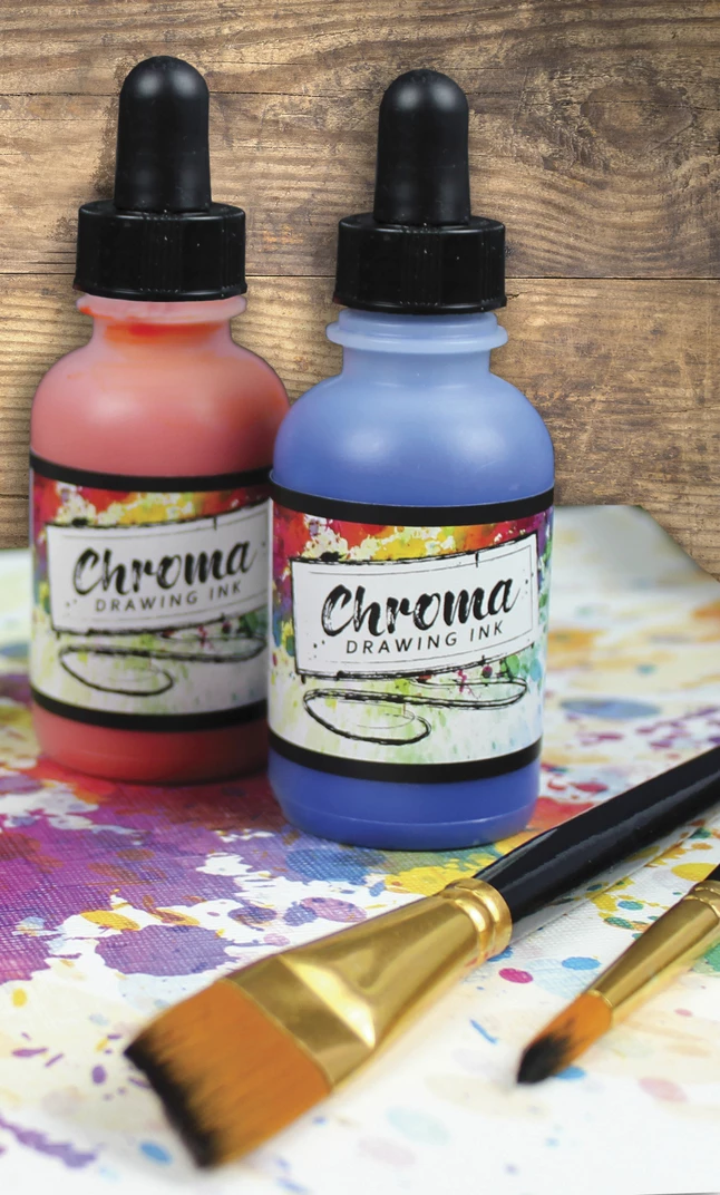 Coupon π Chroma Drawing Ink 2 Ounces, Assorted Colors, Set Of 12 π 4 Coupon π Chroma Drawing Ink 2 Ounces, Assorted Colors, Set Of 12 π - Image 2