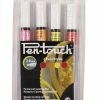 Best Sale 🥰 Sakura Pentouch Paint Marker, Medium Tip, Assorted Fluorescent Colors, Set Of 4 😍 -Crayola - shop 2104075 A ecommfullsize