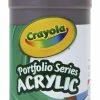 Best reviews of 💯 Crayola Portfolio Non-Toxic Acrylic Paint, 1 Pt Squeeze Bottle, Burnt Umber ❤️
