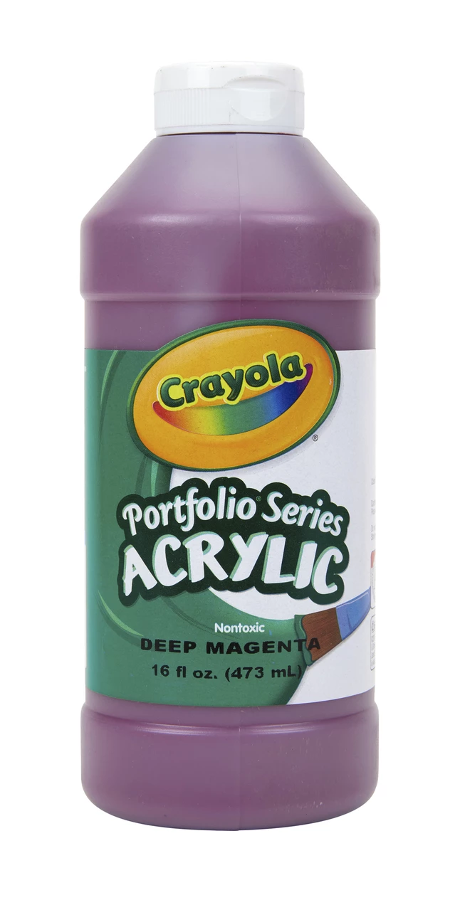 Best reviews of ๐ Crayola Portfolio Non-Toxic Acrylic Paint, 1 Pt Squeeze Bottle, Deep Magenta โ 3 Best reviews of ๐ Crayola Portfolio Non-Toxic Acrylic Paint, 1 Pt Squeeze Bottle, Deep Magenta โ