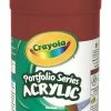 Cheap ✔️ Crayola Portfolio Non-Toxic Acrylic Paint, 1 Pt Squeeze Bottle, Deep Red 🥰 -Crayola - shop 216641 ecommfullsize