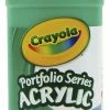 Cheap 👏 Crayola Portfolio Non-Toxic Acrylic Paint, 1 Pt Squeeze Bottle, Light Green 🤩 -Crayola - shop 216644 ecommfullsize
