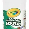 Wholesale 🎁 Crayola Portfolio Non-Toxic Acrylic Paint, 1 Pt Squeeze Bottle, Titanium White ⌛ -Crayola - shop 216655 ecommfullsize