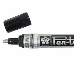 Hot Sale ⌛ Sakura Pentouch Paint Marker, Medium Tip, Metallic Silver, Each ❤️