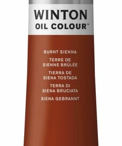 Hot Sale 🥰 Winsor & Newton Winton Oil Color, 6.75 Ounce Tube, Burnt Sienna ⌛