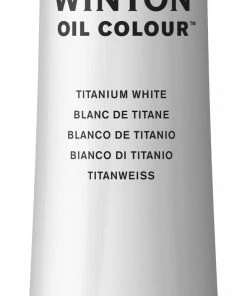 New ⭐ Winsor & Newton Winton Oil Color, 6.75 Ounce Tube, Titanium White ❤️