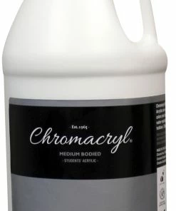 Hot Sale 💯 Chromacryl Students Acrylic Paint, Half Gallon, White ❤️