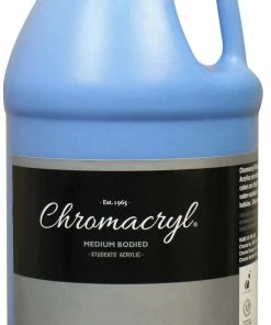 Best Pirce ✨ Chromacryl Premium Students Acrylic Paint, Half Gallon, Cobalt Blue 🎁