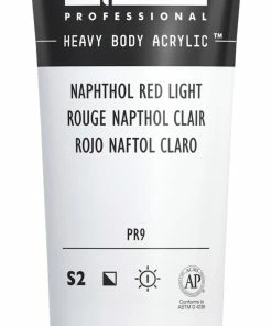 Budget π Liquitex Heavy Body Acrylic Paint, Naphthol Red Light, 2 Ounce Tube π
