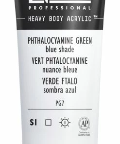 New 😀 Liquitex Heavy Body Acrylic Paint, Phthalocyanine Green (Blue Shade), 2 Ounce Tube ⭐