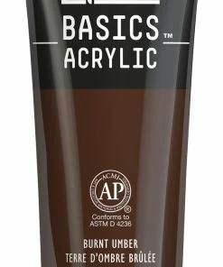 Best reviews of 🎉 Liquitex BASICS Acrylic Paint, 4 Ounces, Burnt Umber ✨