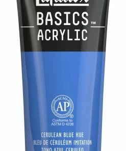 Cheapest 🧨 Liquitex BASICS Acrylic Paint, 4 Ounces, Cerulean Blue Hue 🛒