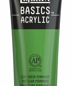 Promo π Liquitex BASICS Acrylic Paint, 4 Ounces, Green Light Permanent π₯°