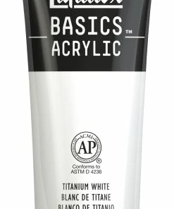 Budget ❤️ Liquitex BASICS Acrylic Paint, 4 Ounces, Titanium White 😀