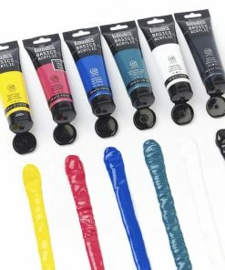 Deals ⌛ Liquitex BASICS Acrylic Paint Set, 4 Ounce Tubes, Assorted Color, Set Of 6 🧨 -Crayola - shop 404425 C ecommfullsize