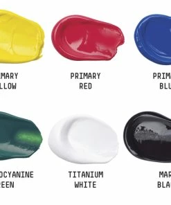 Deals ⌛ Liquitex BASICS Acrylic Paint Set, 4 Ounce Tubes, Assorted Color, Set Of 6 🧨 -Crayola - shop 404425 D ecommfullsize