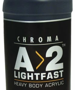 Cheap 😍 Chroma A>2 Lightfast Heavy Body Acrylic Paint,33.81 Ounces, Ivory Black 😀