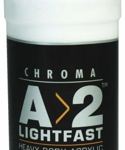 Best Pirce 😍 Chroma A>2 Lightfast Heavy Body Acrylic Paint, 33.98 Ounces, Titanium White 👏