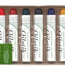 Discount 😀 Shiva Artists Non-Toxic Professional Grade Oil Color Paintstick Set, 4-1/2 X 5/8 In, Assorted Color, Set Of 12 😀