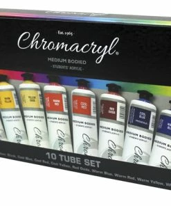 Top 10 🌟 Chromacryl Premium Students Acrylic Paint Intro Set, 2 Ounces, Assorted Colors, Set Of 10 ⌛