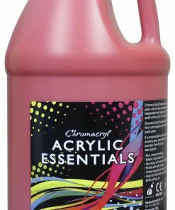 Deals 🎉 Chroma Acrylic Essential, Half Gallon, Warm Red ❤️