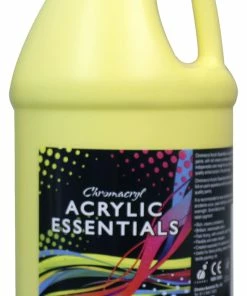 Budget 🎉 Chromacryl Acrylic Essentials, Half Gallon, Cool Yellow 🛒