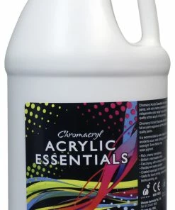 Flash Sale 🥰 Chromacryl Acrylic Essentials, Half Gallon, White 👍
