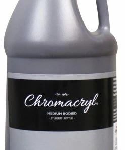 Promo 👍 Chromacryl Premium Students Acrylic Paint, Half Gallon, Burnt Umber ❤️