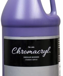 Buy 💯 Chromacryl Premium Students Acrylic Paint, Half Gallon, Violet 🔥