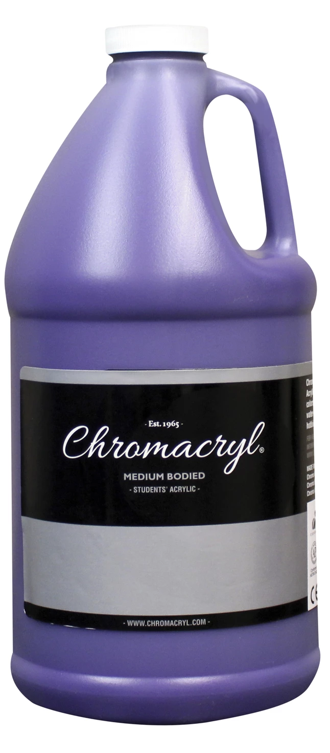 Buy π― Chromacryl Premium Students Acrylic Paint, Half Gallon, Violet π₯ 3 Buy π― Chromacryl Premium Students Acrylic Paint, Half Gallon, Violet π₯