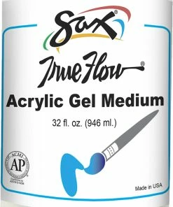 Best Pirce π Sax True Flow Gel Acrylic Medium, Quart, Dries To A Clear High Gloss π₯