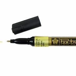Best Sale 👏 Sakura Pentouch Paint Marker, Fine Tip, Metallic Gold, Each ⌛